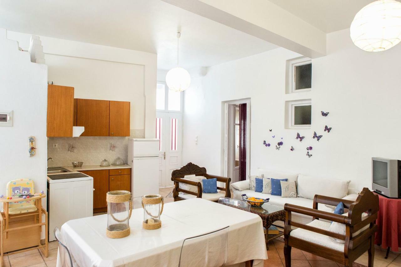 Вилла Town House For 6-16 With Ac Парос Экстерьер фото